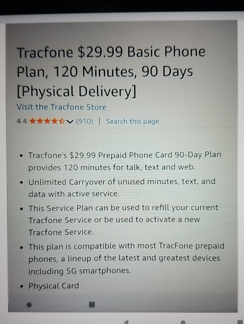5 Brand New Tracfone 120 Minutes Prepaid Airtime Cards - Picture 14 of 14